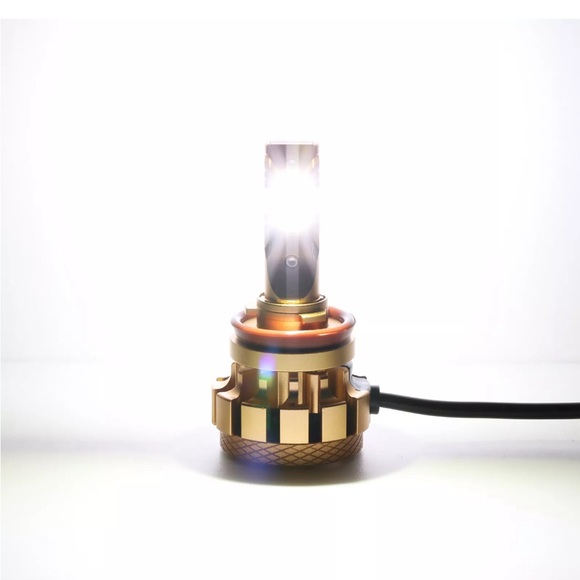 H11 AUXBEAM LED Headlight Kit Bulbs Low Beam High Power 6000K 70W+Canbus Decoder - Picture 2 of 12